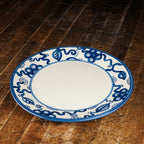 Blue Flower Dinner Plate