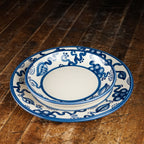 Blue Flower Pasta Plate