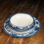 Blue Flower Soup Bowl
