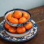 Blue Flower Soup Bowl