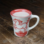 Red Horse Flare Mug
