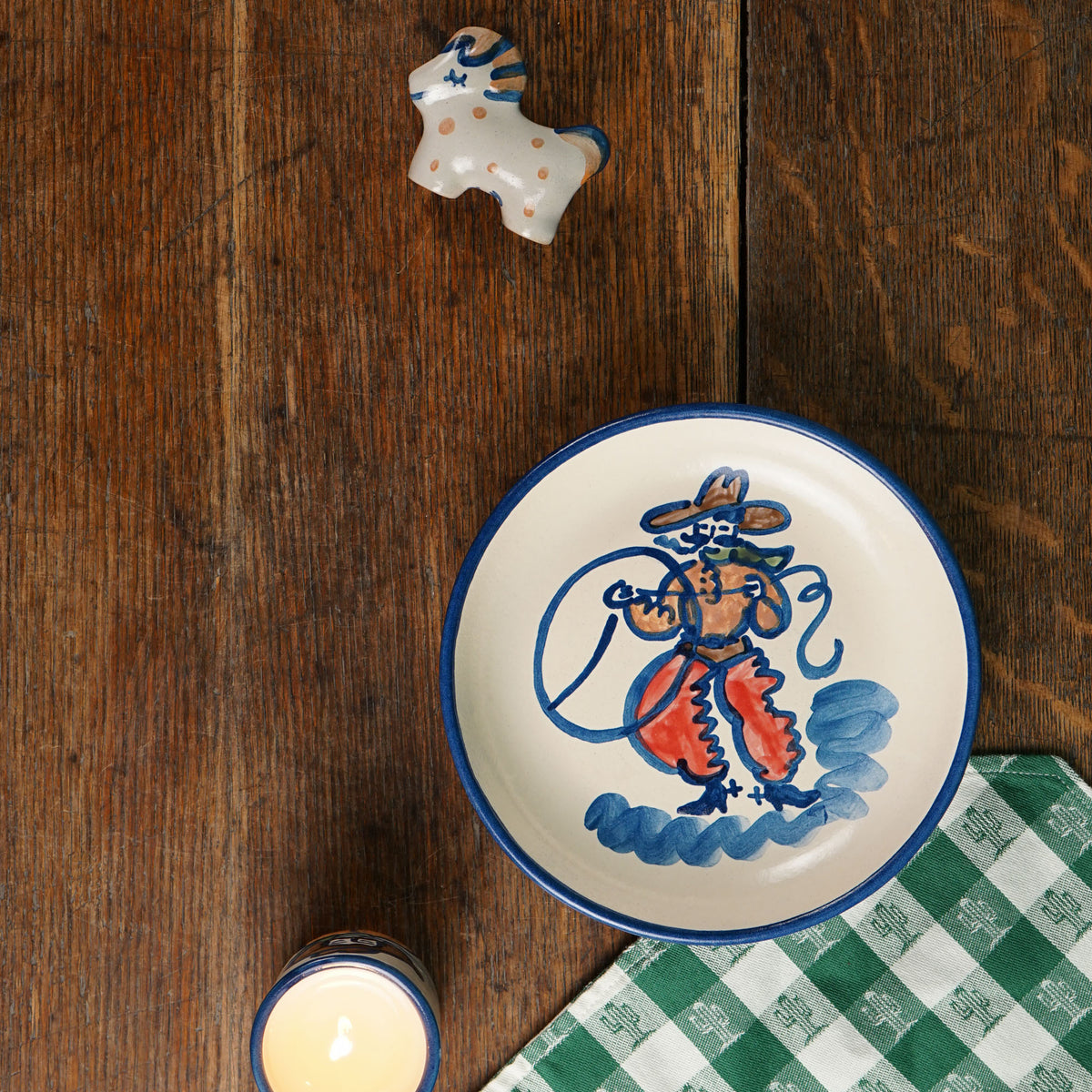 Cowboy Roundup Pasta Plate