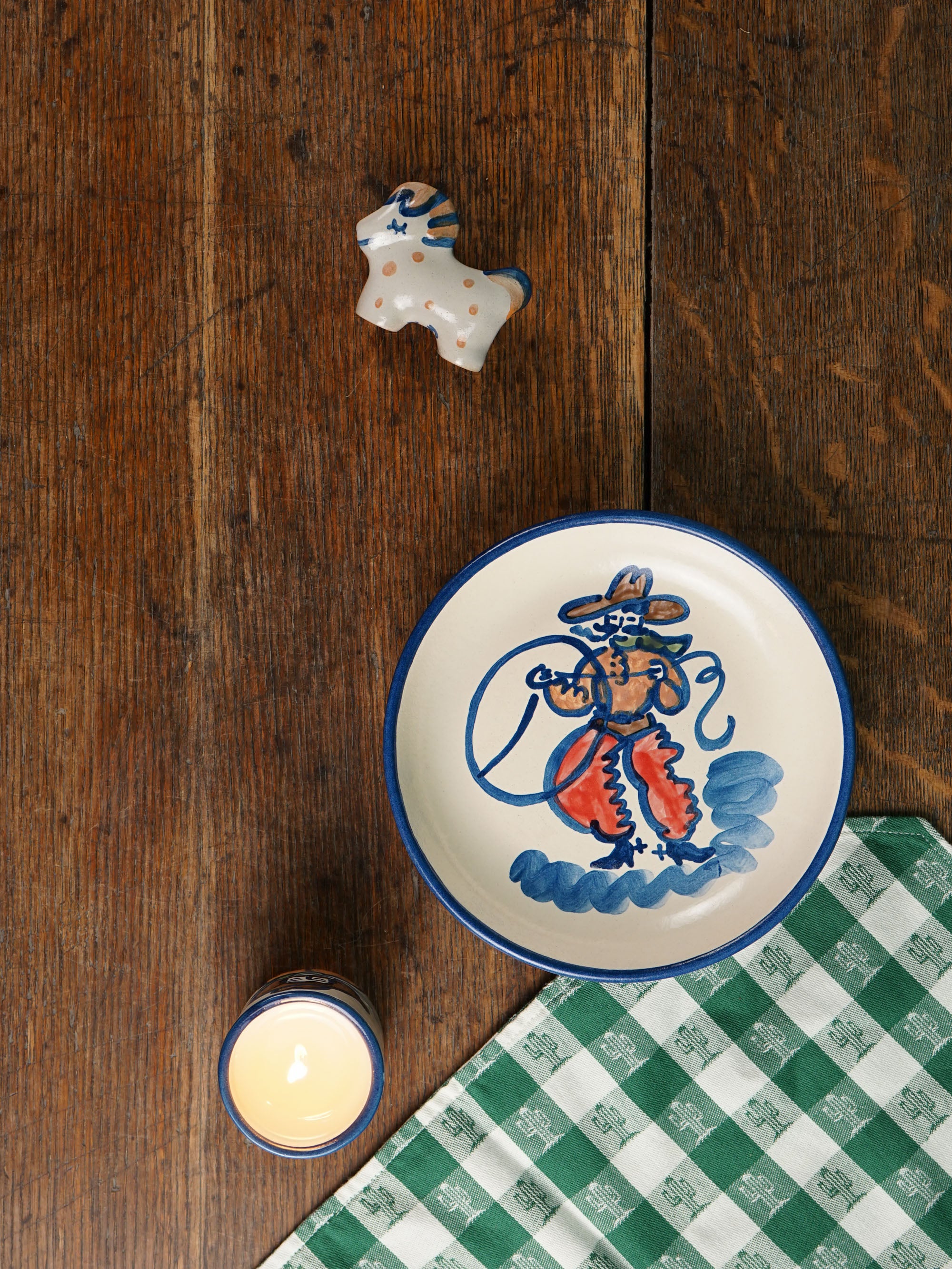 Cowboy Roundup Pasta Plate