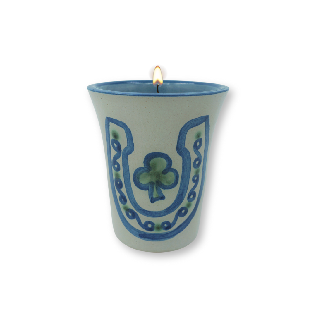 Lucky Charm Flare Candle