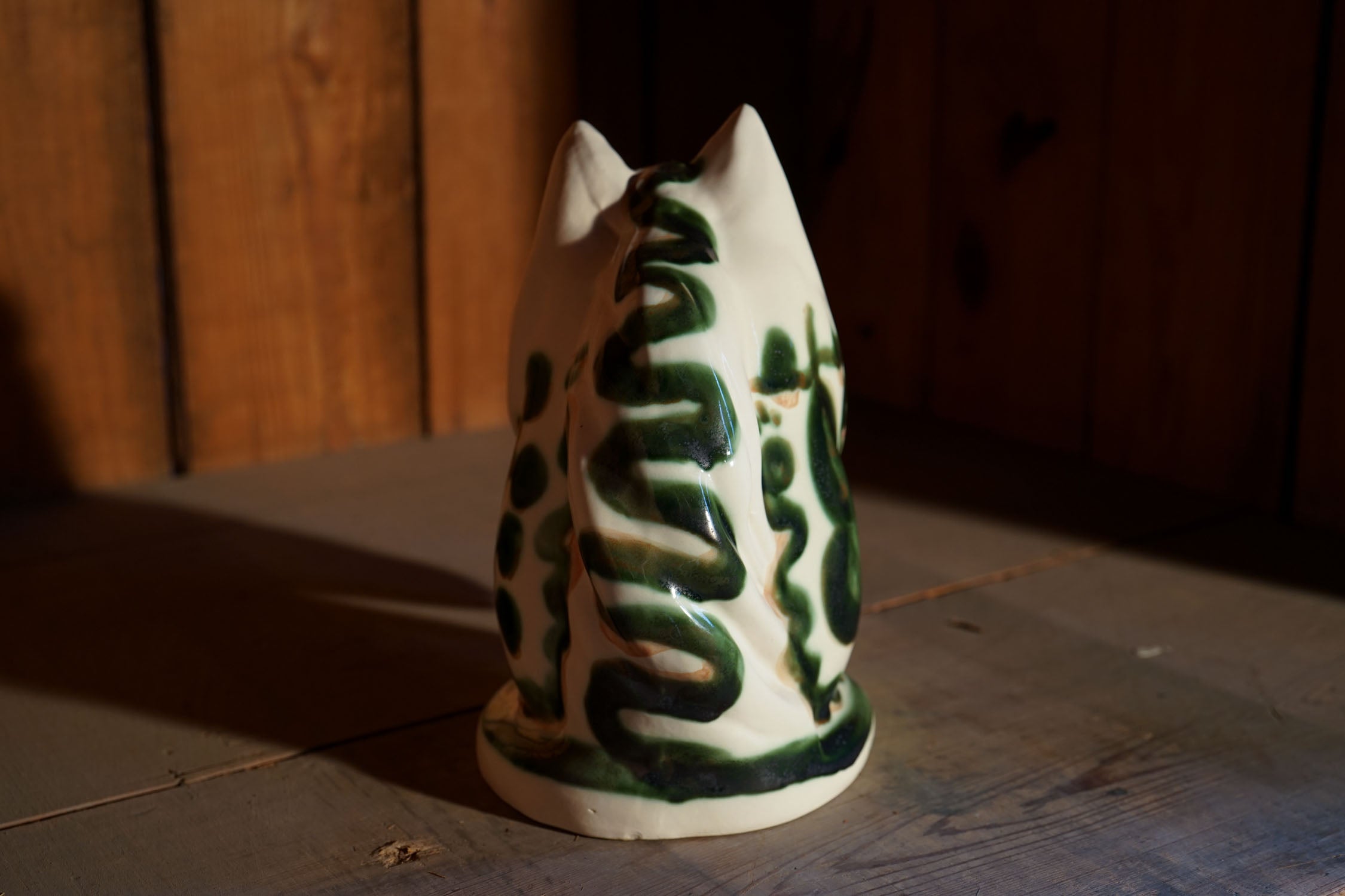 Green Pear and Grape - Horse Head - One-of-one