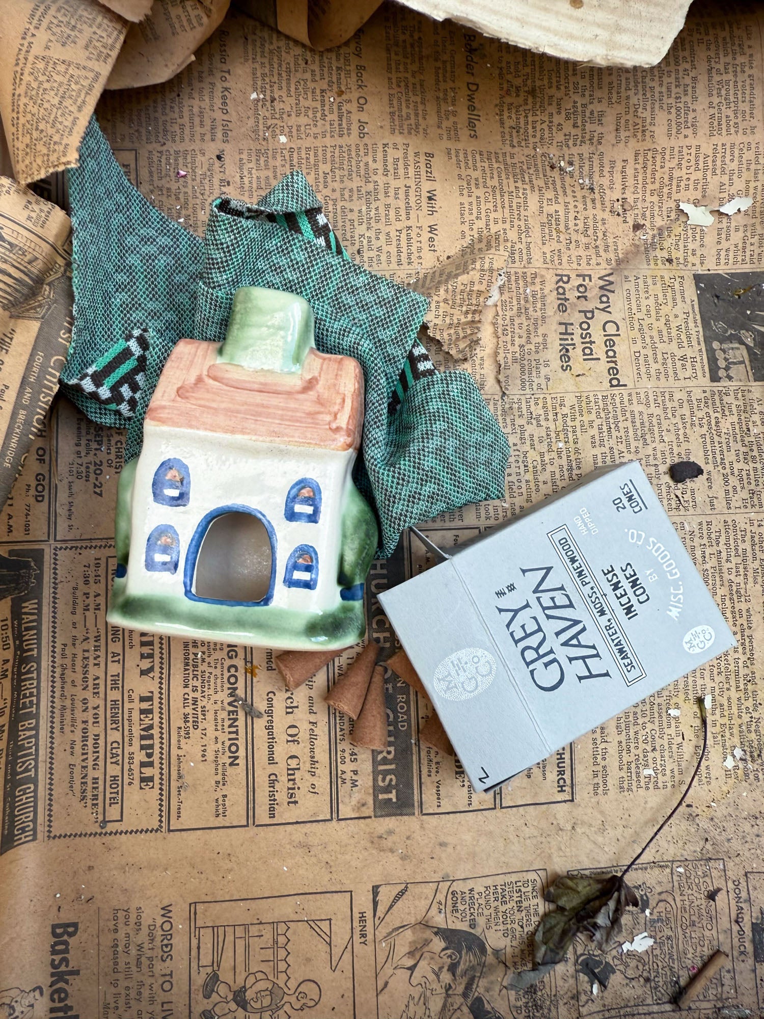 House Incense Burner