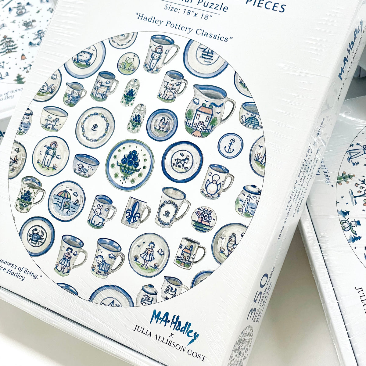 The Hadley Pottery Puzzle by Julia Allisson Cost