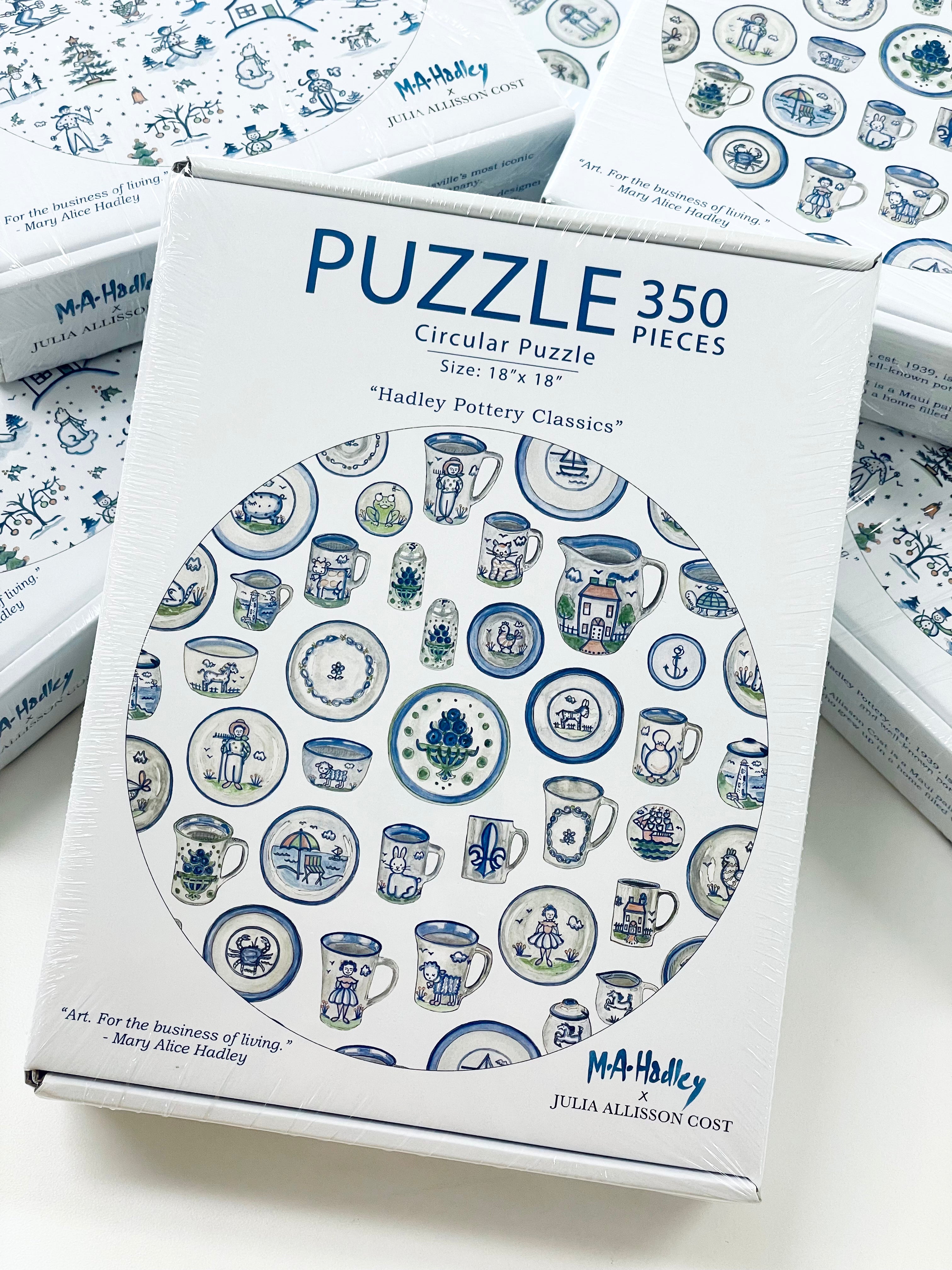 The Hadley Pottery Puzzle by Julia Allisson Cost