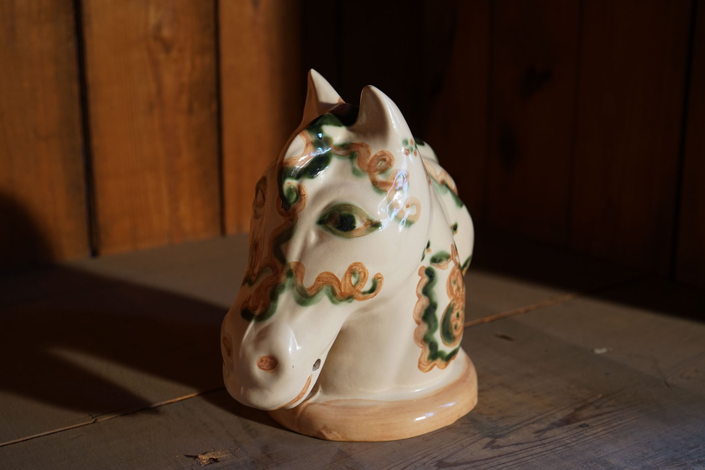 Pink Pear & Grape - Horse Head - One-of-one