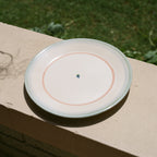Forget-Me-Not Dinner Plate in Green