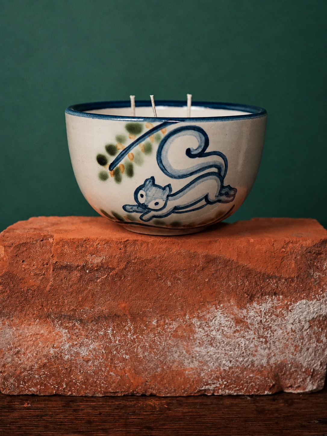 Leaping Squirrel Candle