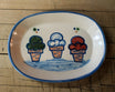 Small Oval Platter - Summer Cone