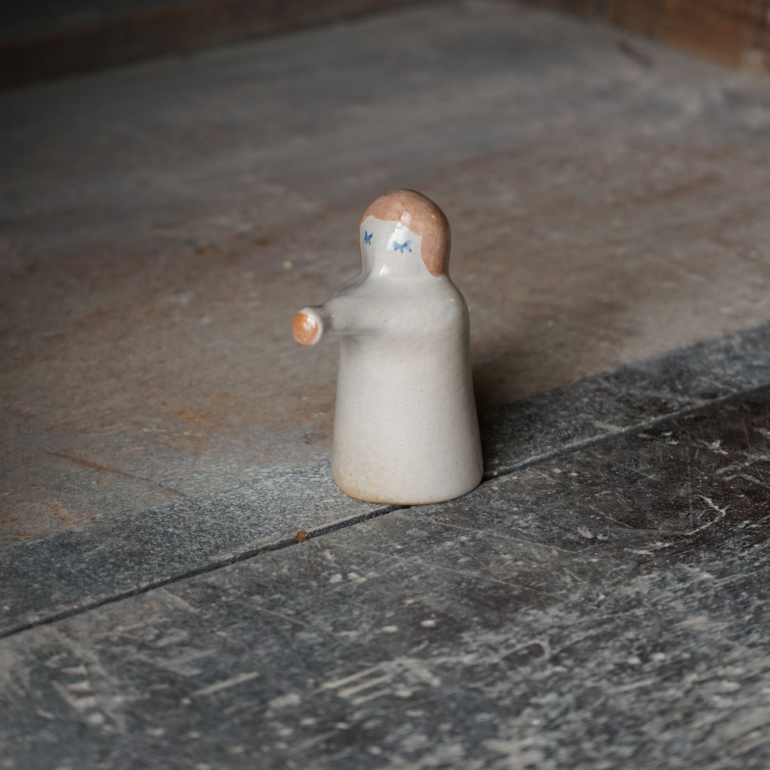 Crèche Piece - Angel With Horn