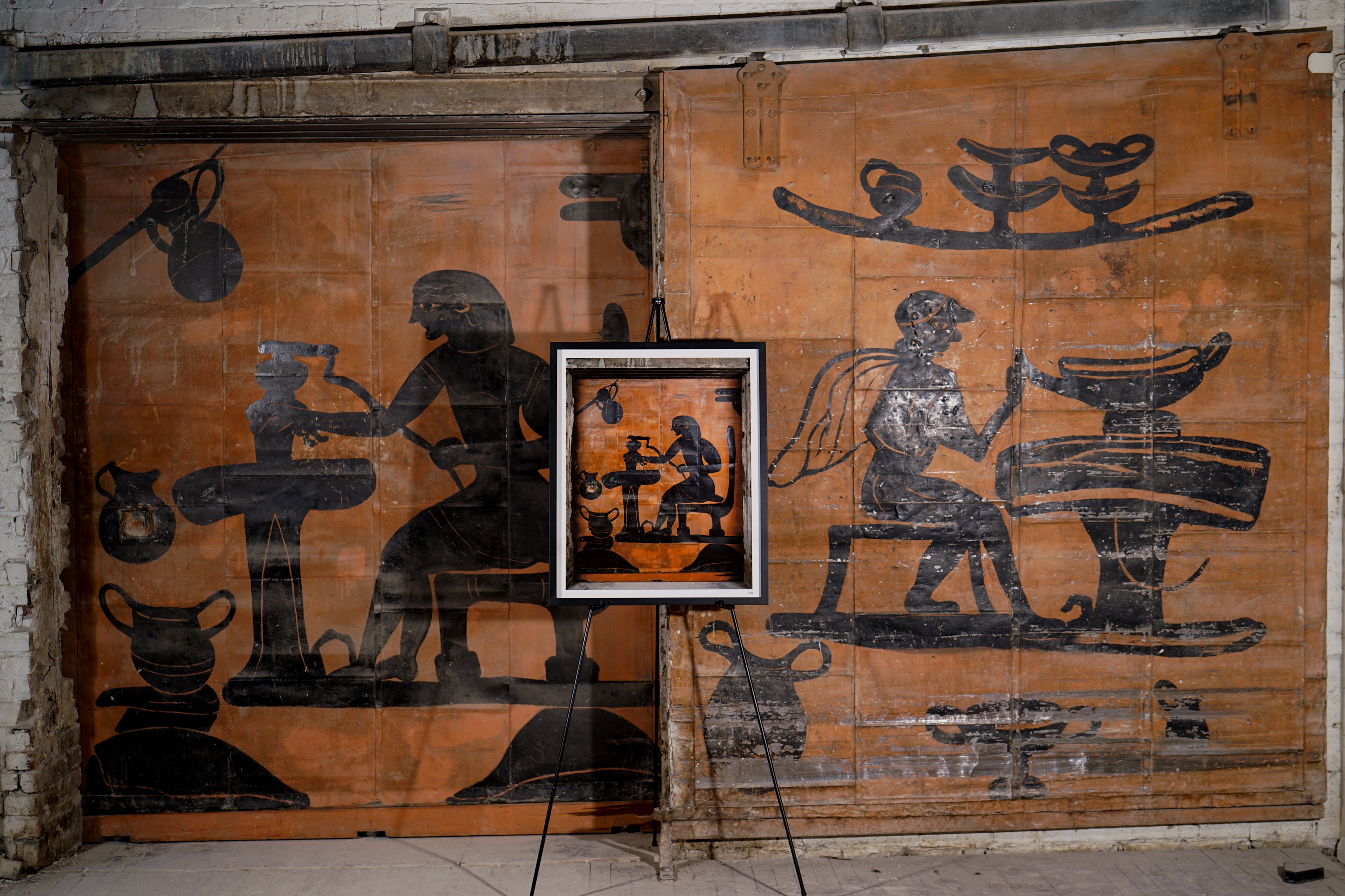 The Amphora Potter - Mary Alice Original Mural