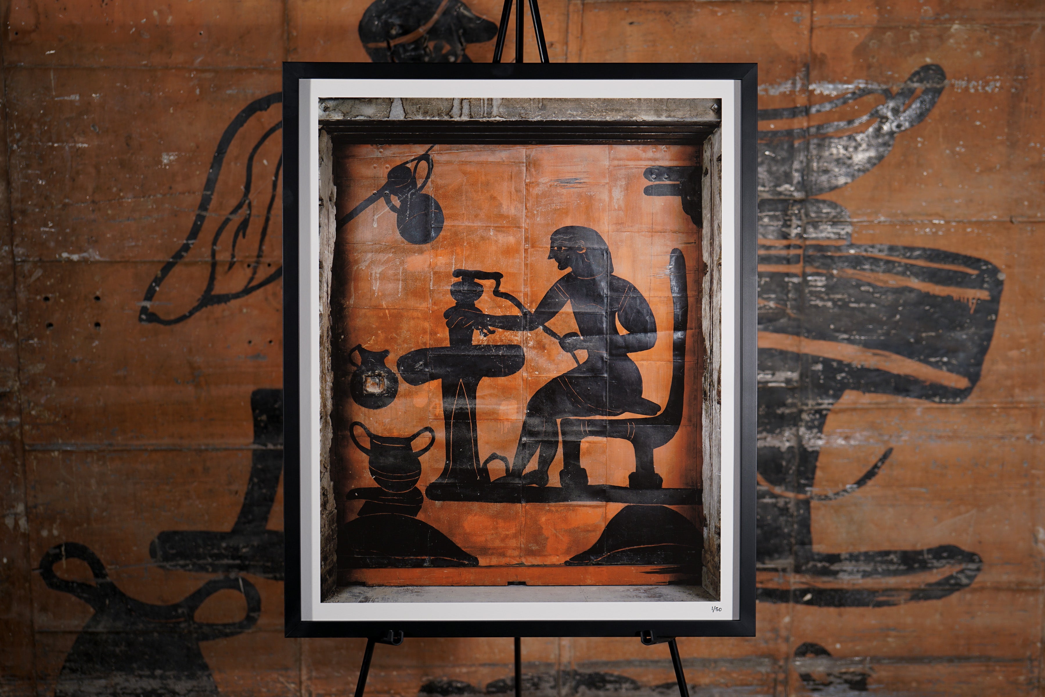 The Amphora Potter - Mary Alice Original Mural