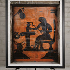 The Amphora Potter M.A. Original Mural