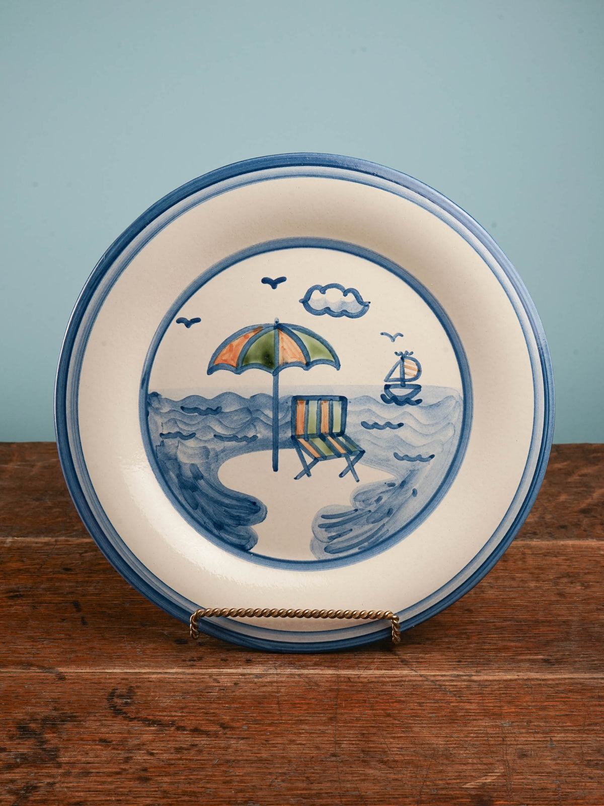 Beach Serving Plate