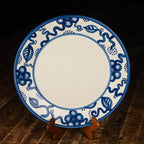 Blue Flower Dinner Plate