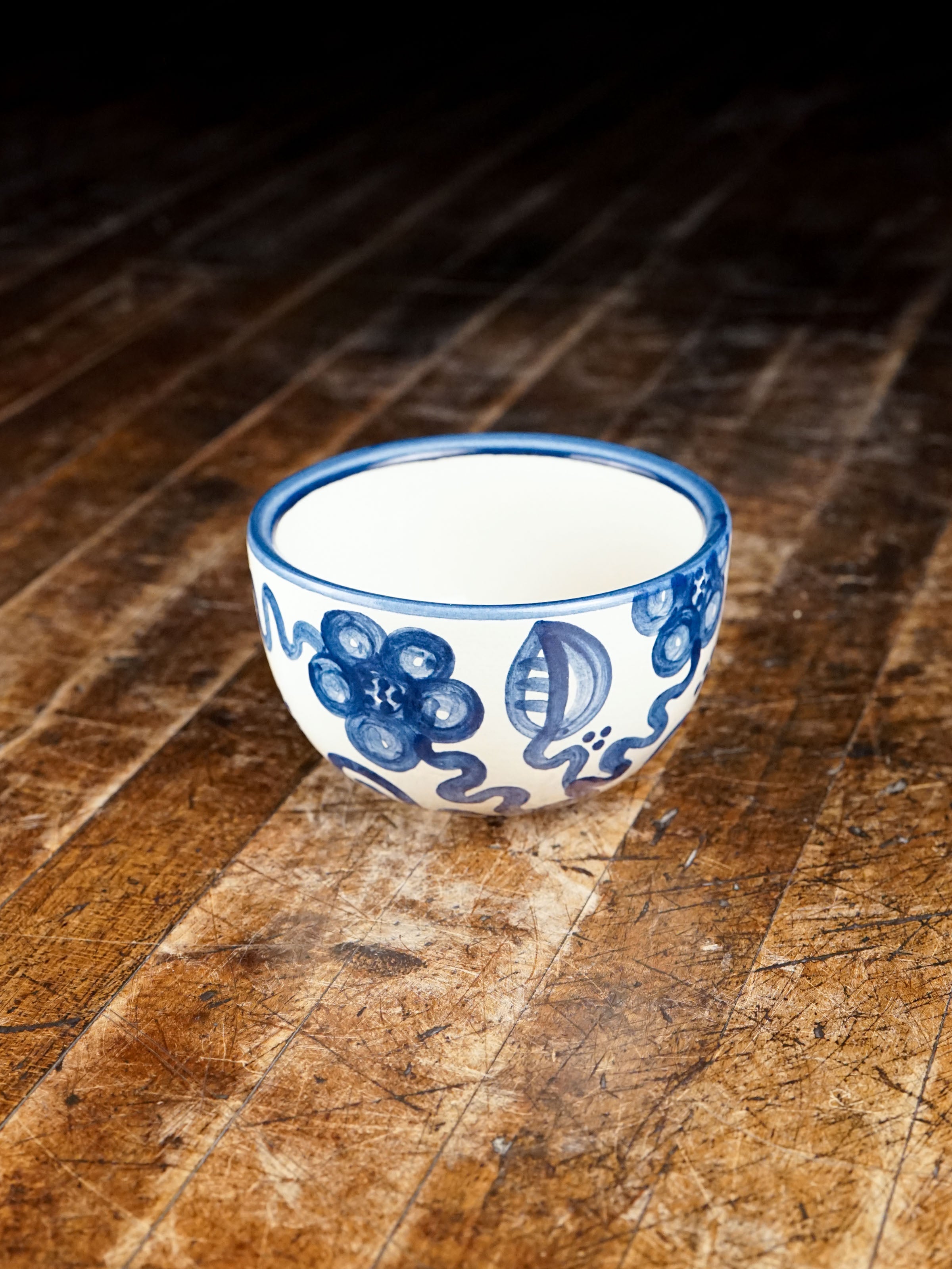 Blue Flower Everything Bowl
