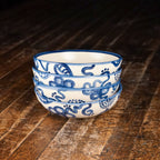 Blue Flower Soup Bowl