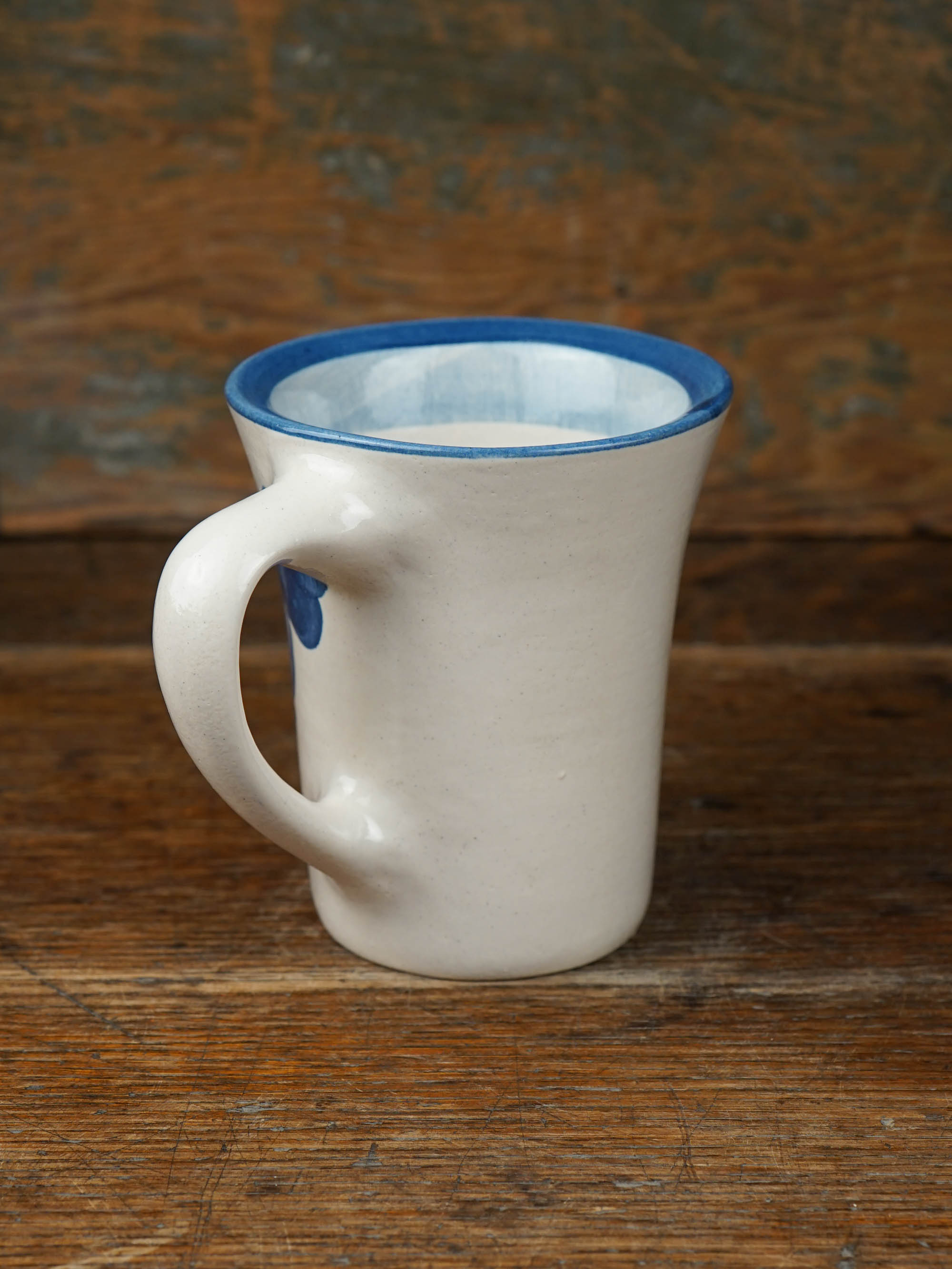 Blue Horse Flare Mug