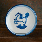 Blue Horse Lunch Plate
