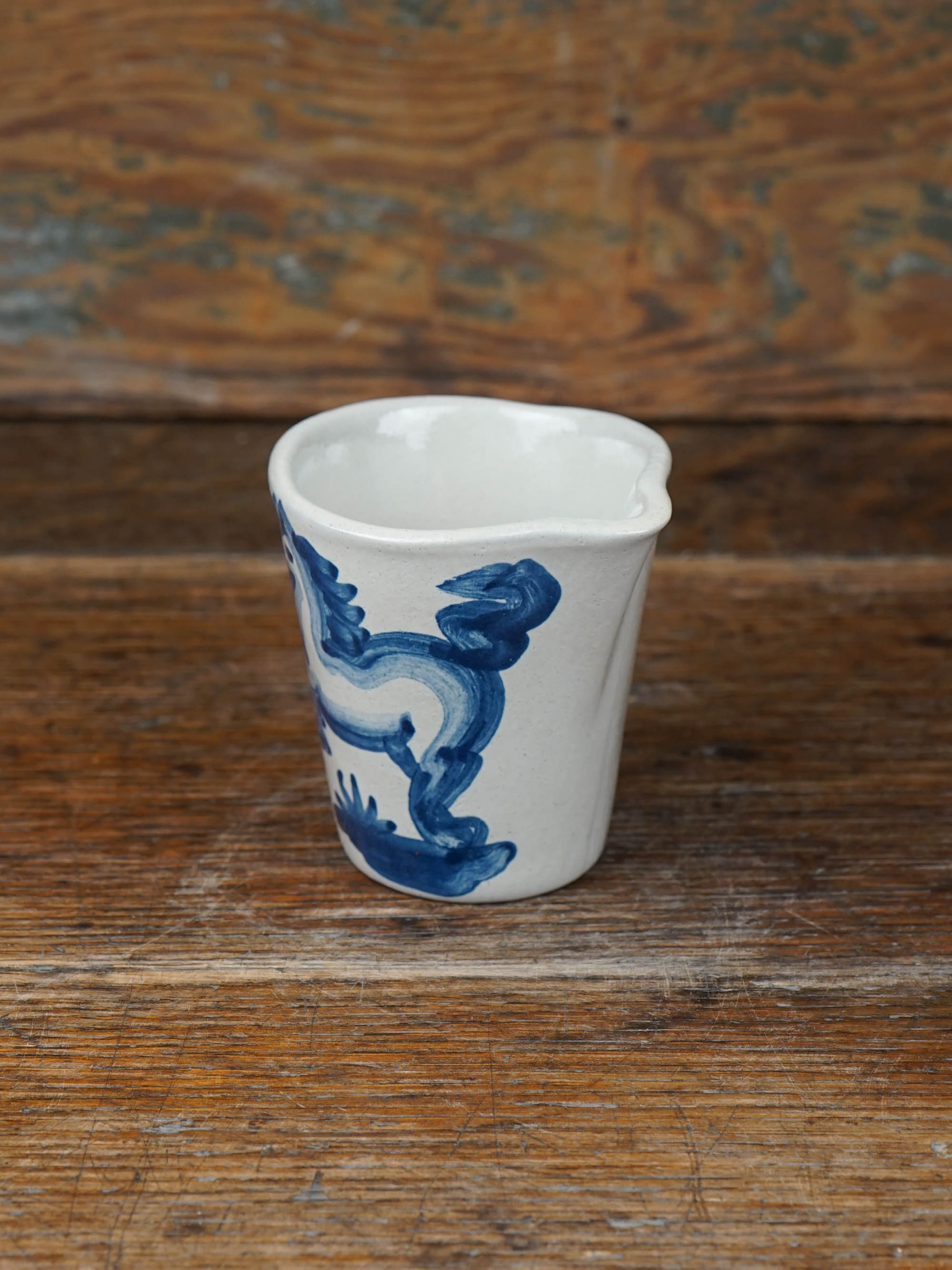 Blue Horse Measuring Cup
