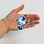 Blue Horse Magnet