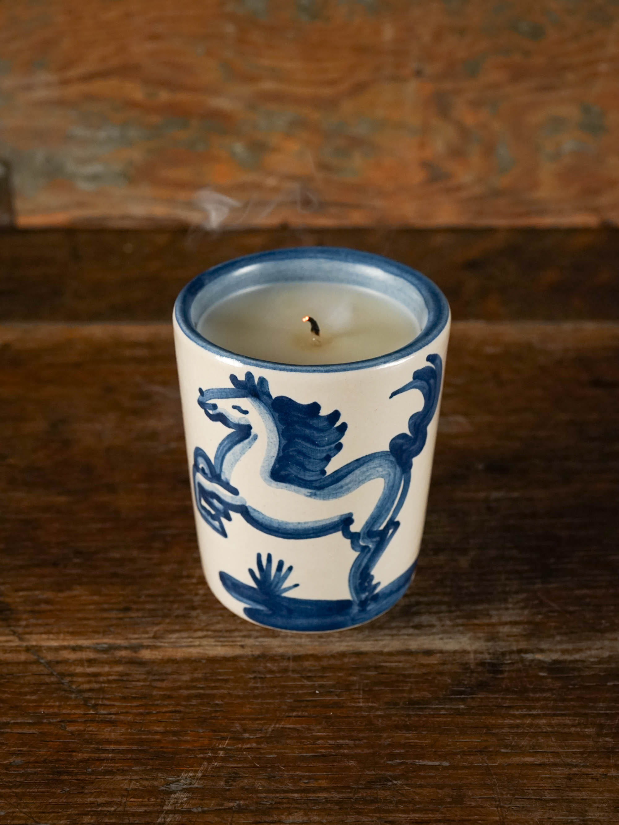 Blue Horse Julep Candle