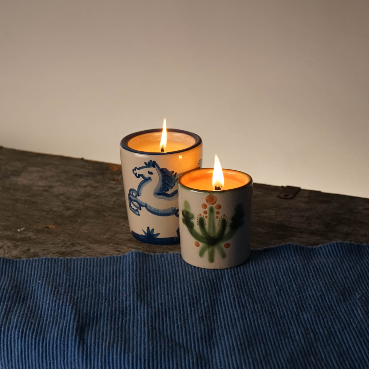 Blue Horse Julep Candle