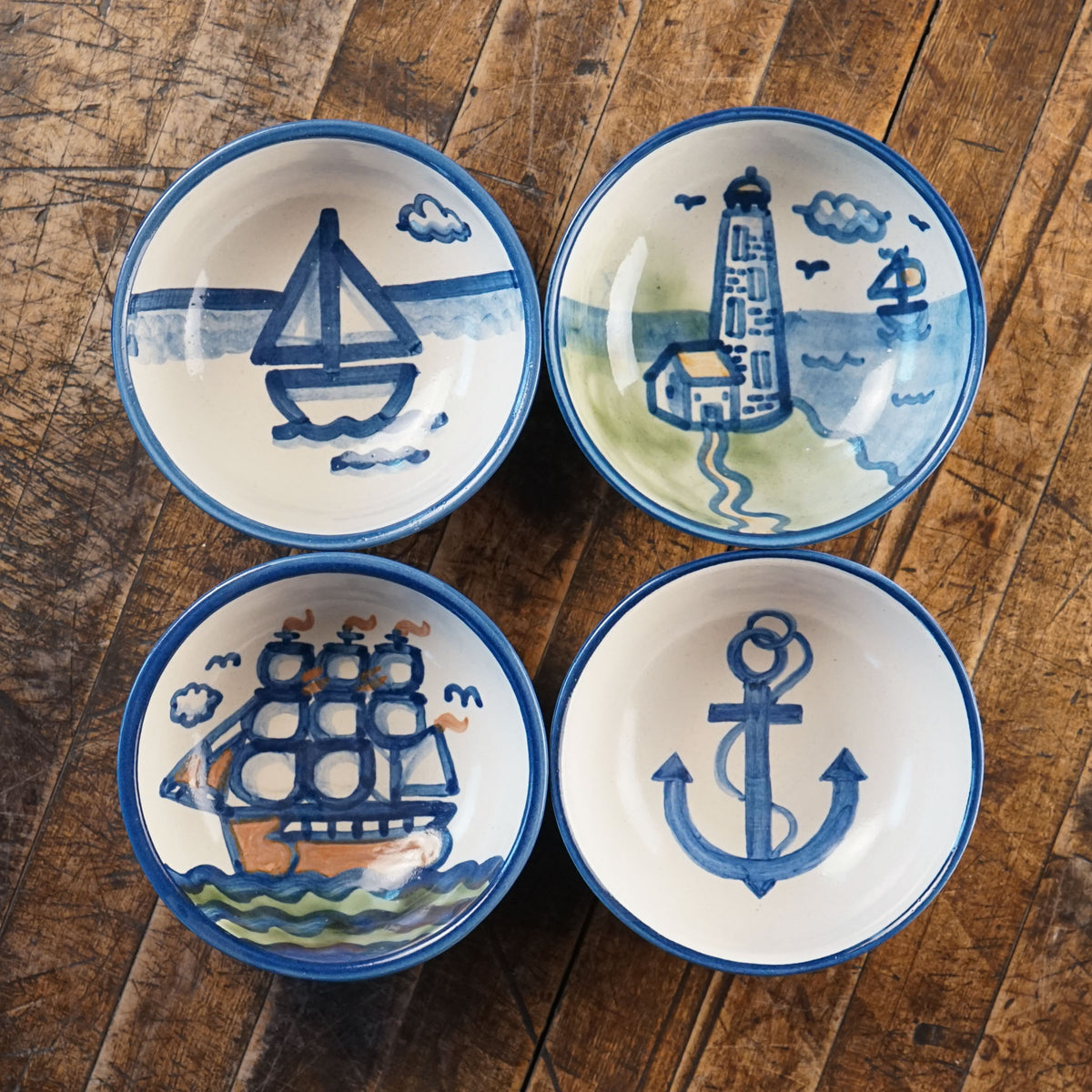 Nautical Cereal Bowl Bundle