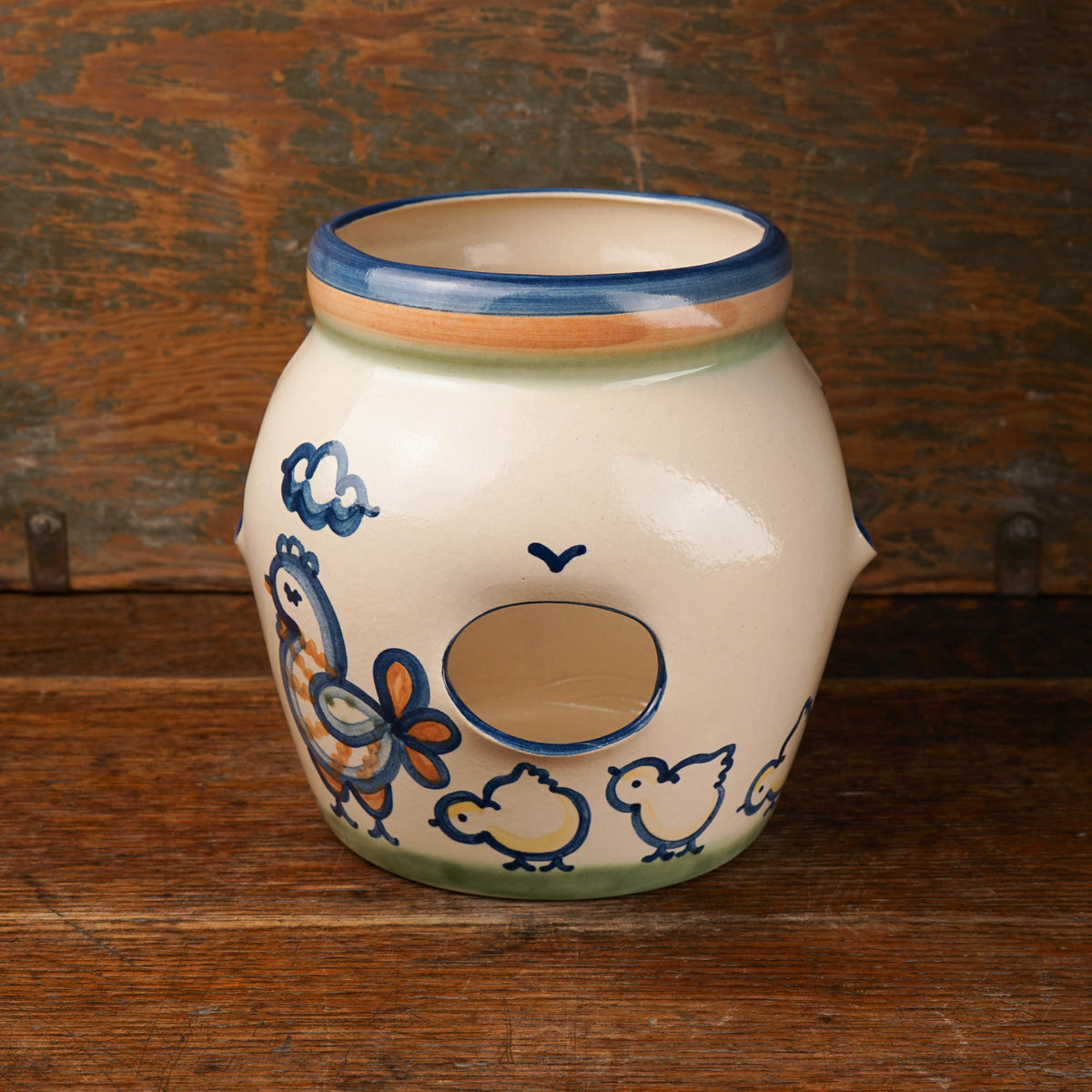 Hen & Chick Planter