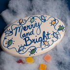 Merry and Bright Medium Oval Plaque
