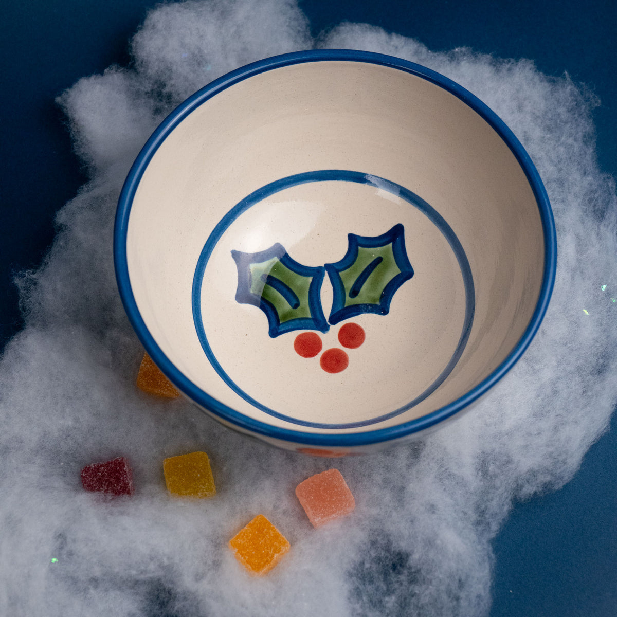 Holly Serving Bowl