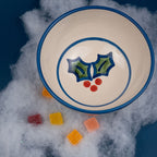 Holly Serving Bowl
