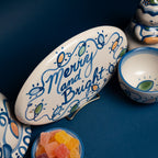 Merry and Bright Medium Oval Plaque