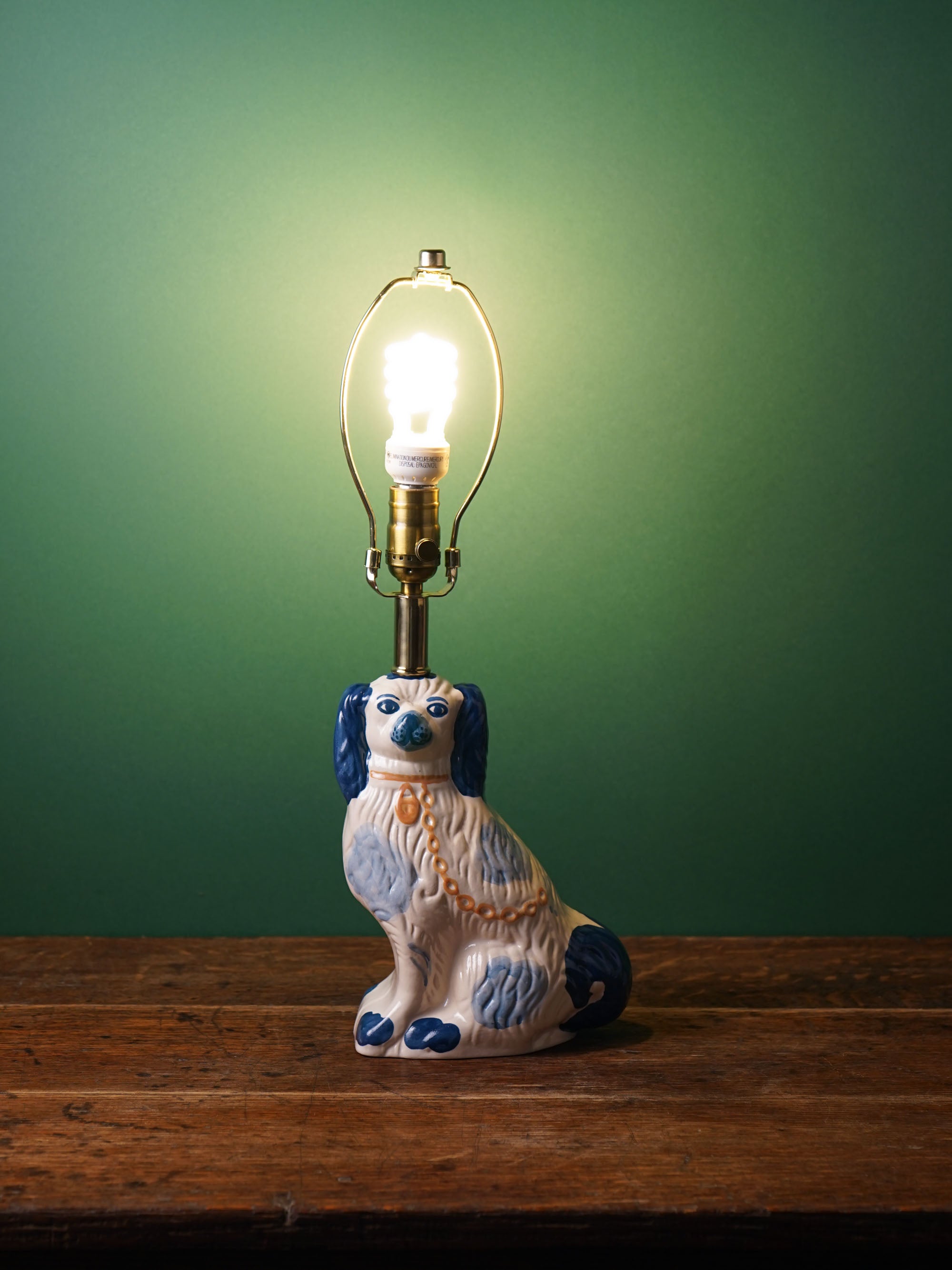 Churchill Staffordshire Dog Lamp