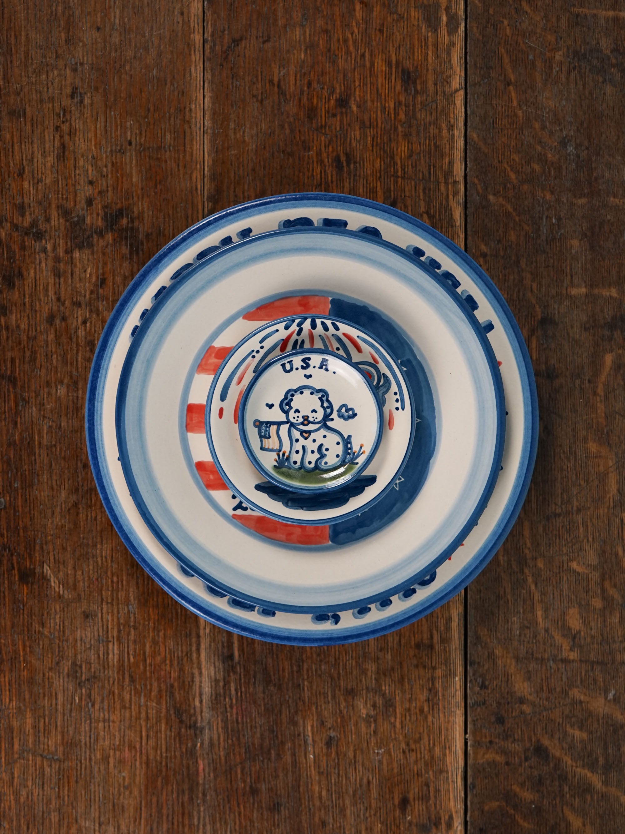 Patriotic Pup Coaster