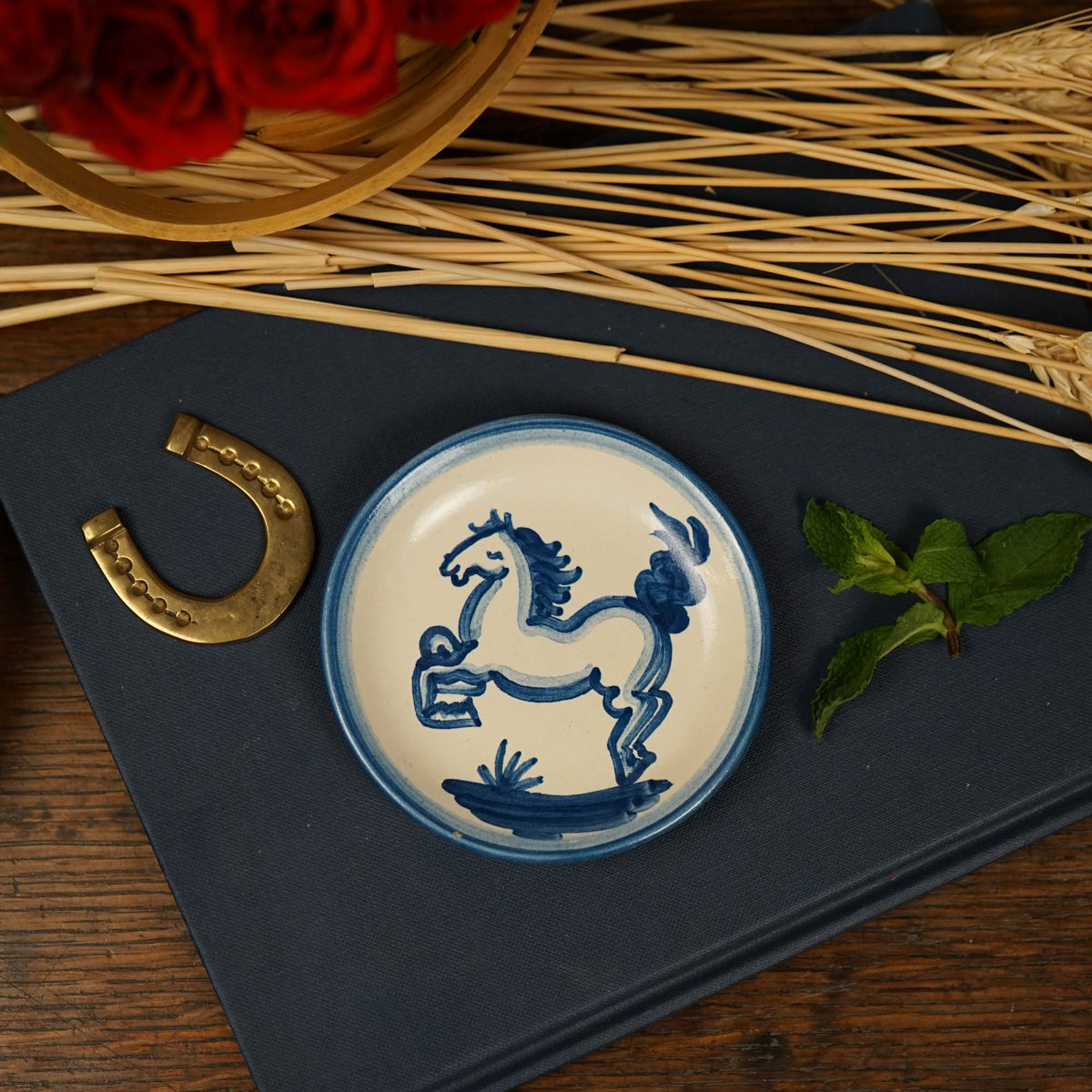 Blue Horse Coaster