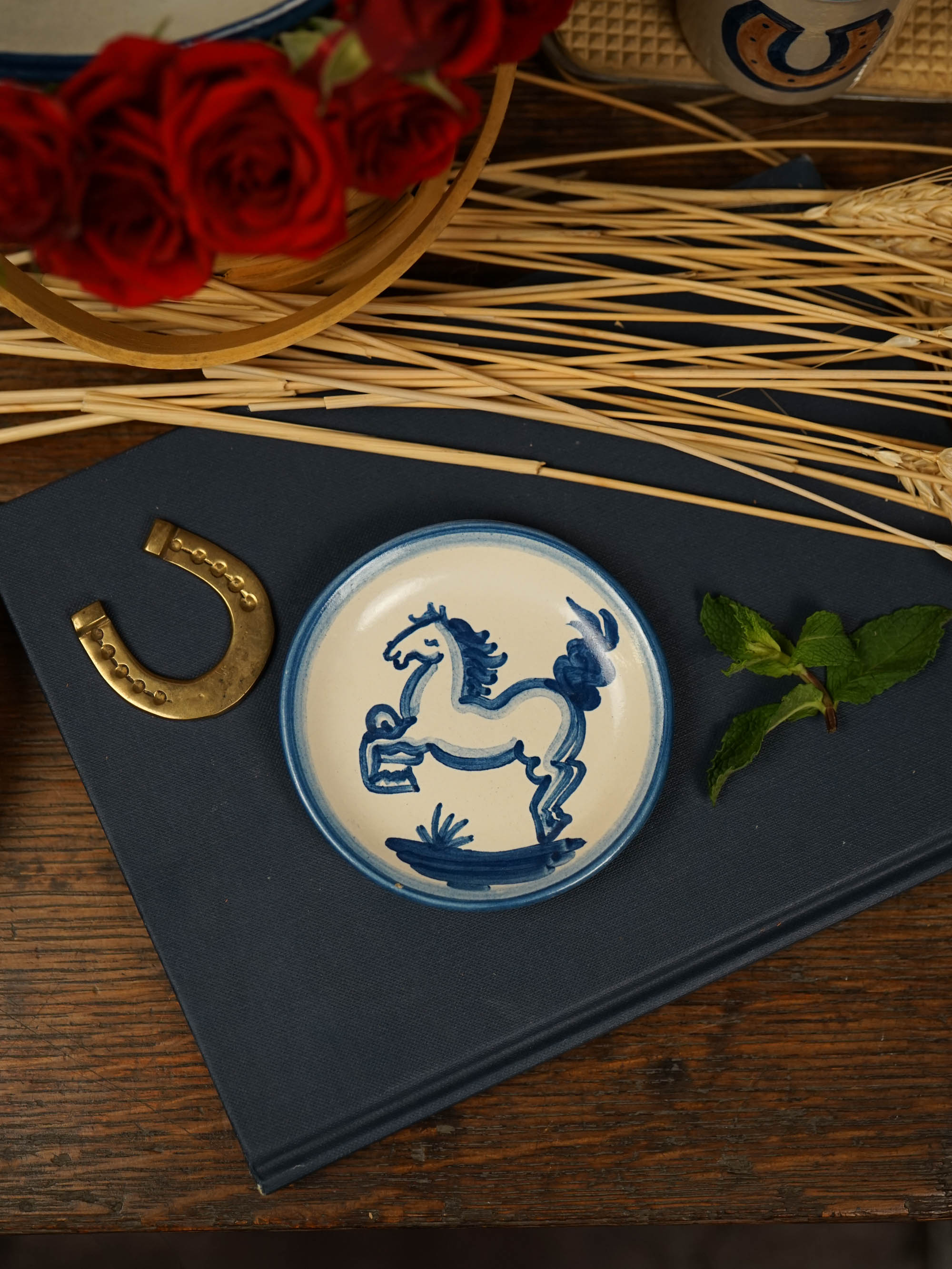 Blue Horse Coaster
