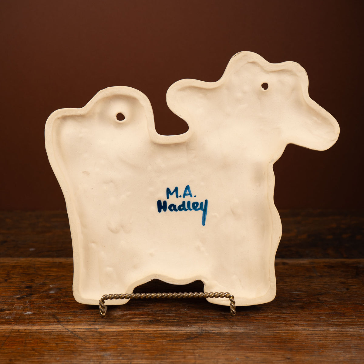 Personalized Cow Plaque