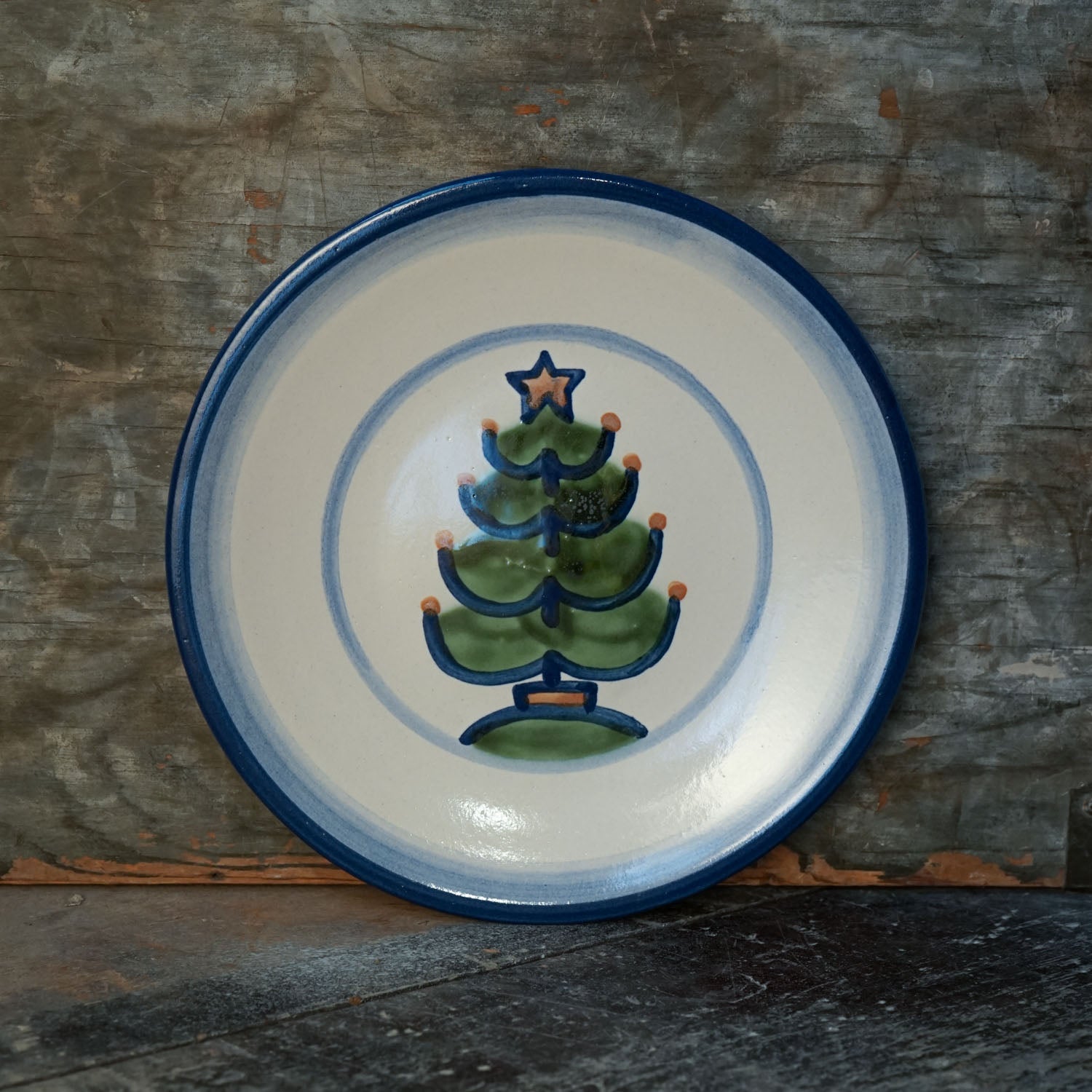 Christmas Tree Dinner Plate