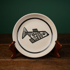 Cubist Fish Pasta Plate