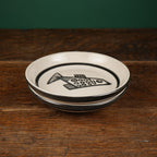 Cubist Fish Pasta Plate