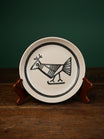 Cubist Fowl Pasta Plate