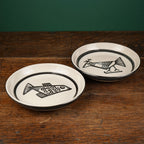 Cubist Fowl Pasta Plate