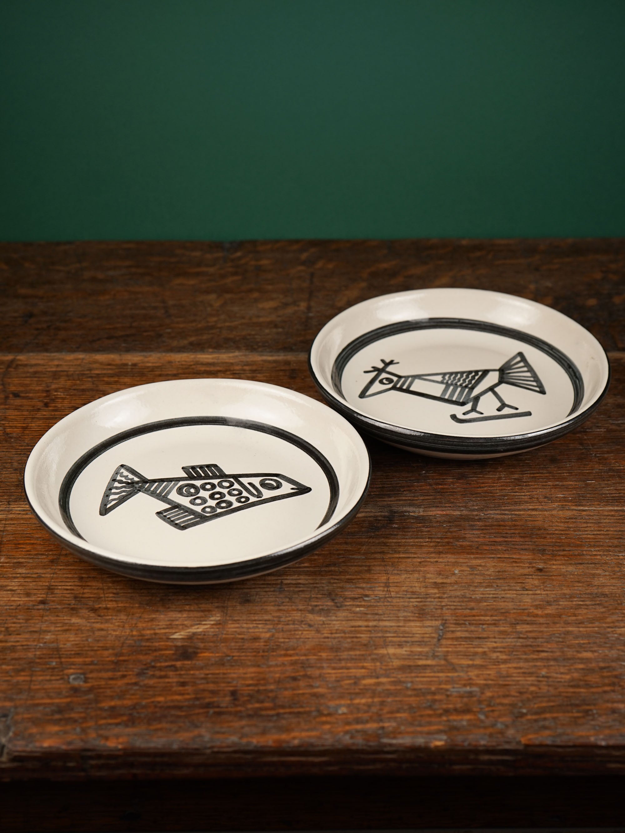 Cubist Fowl Pasta Plate