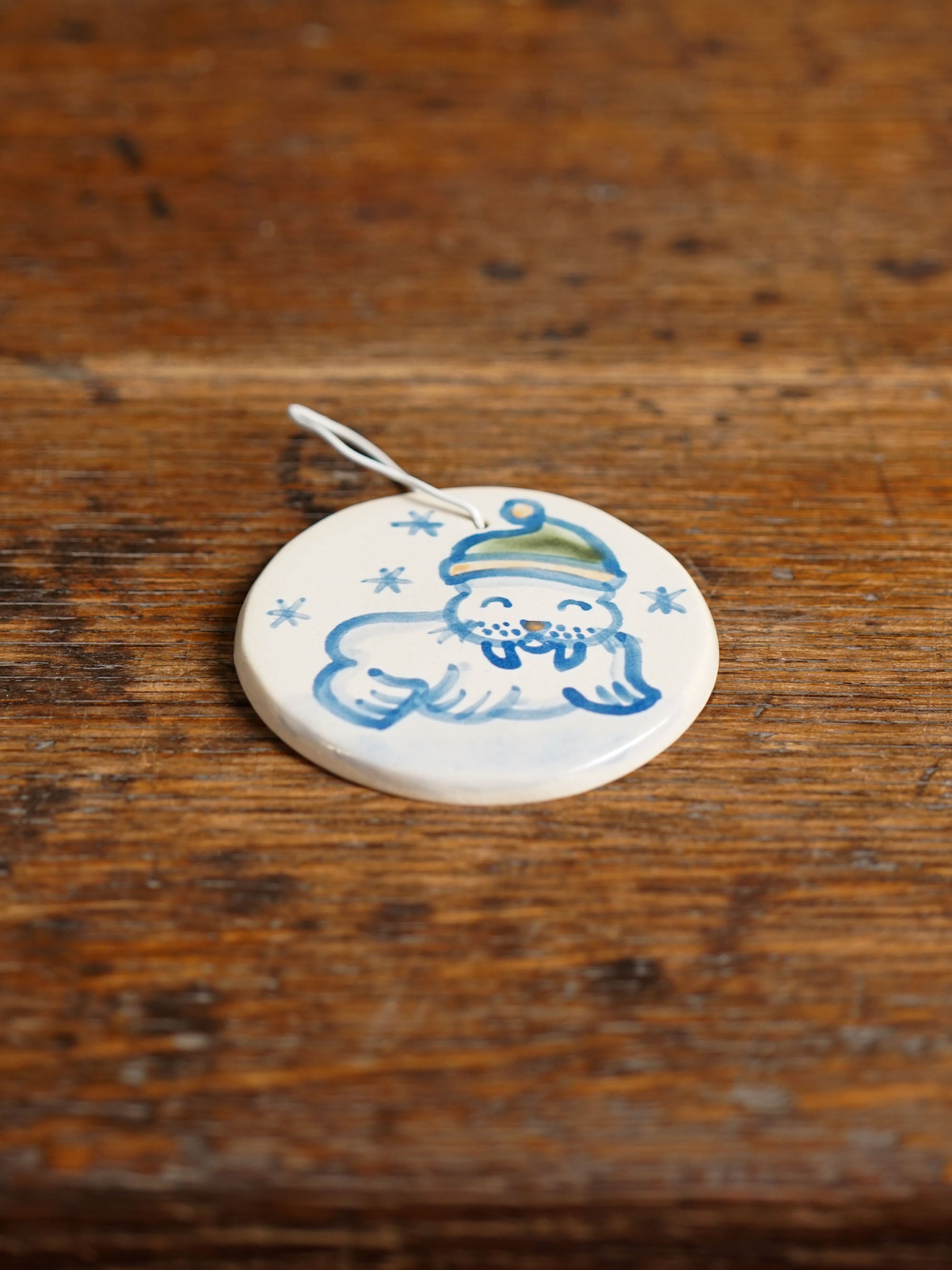 Walrus Polar Pal Round Ornament