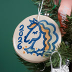 2026 Round Ornament