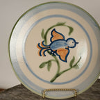 Sparrow Takes Flight Dinner Plate